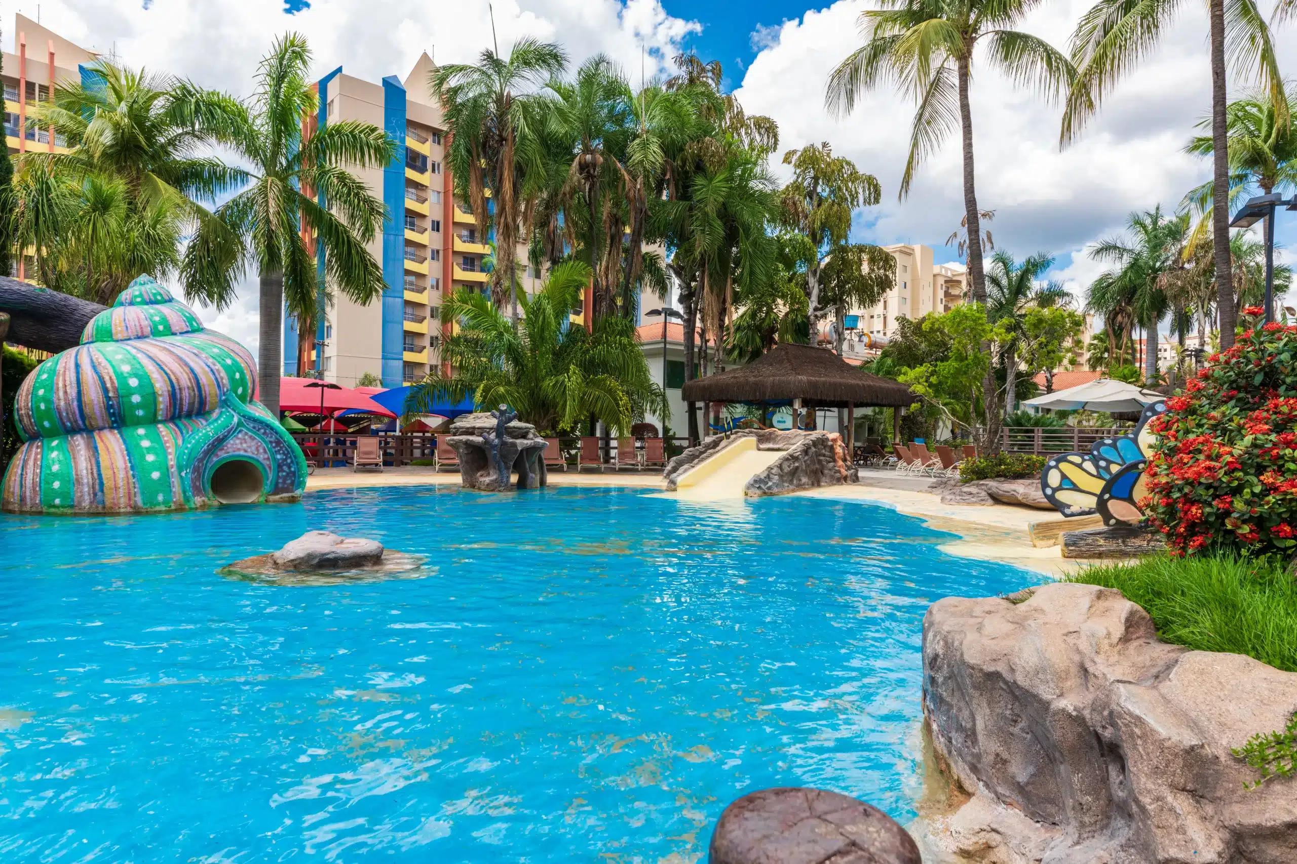 Privé Thermas, vista geral