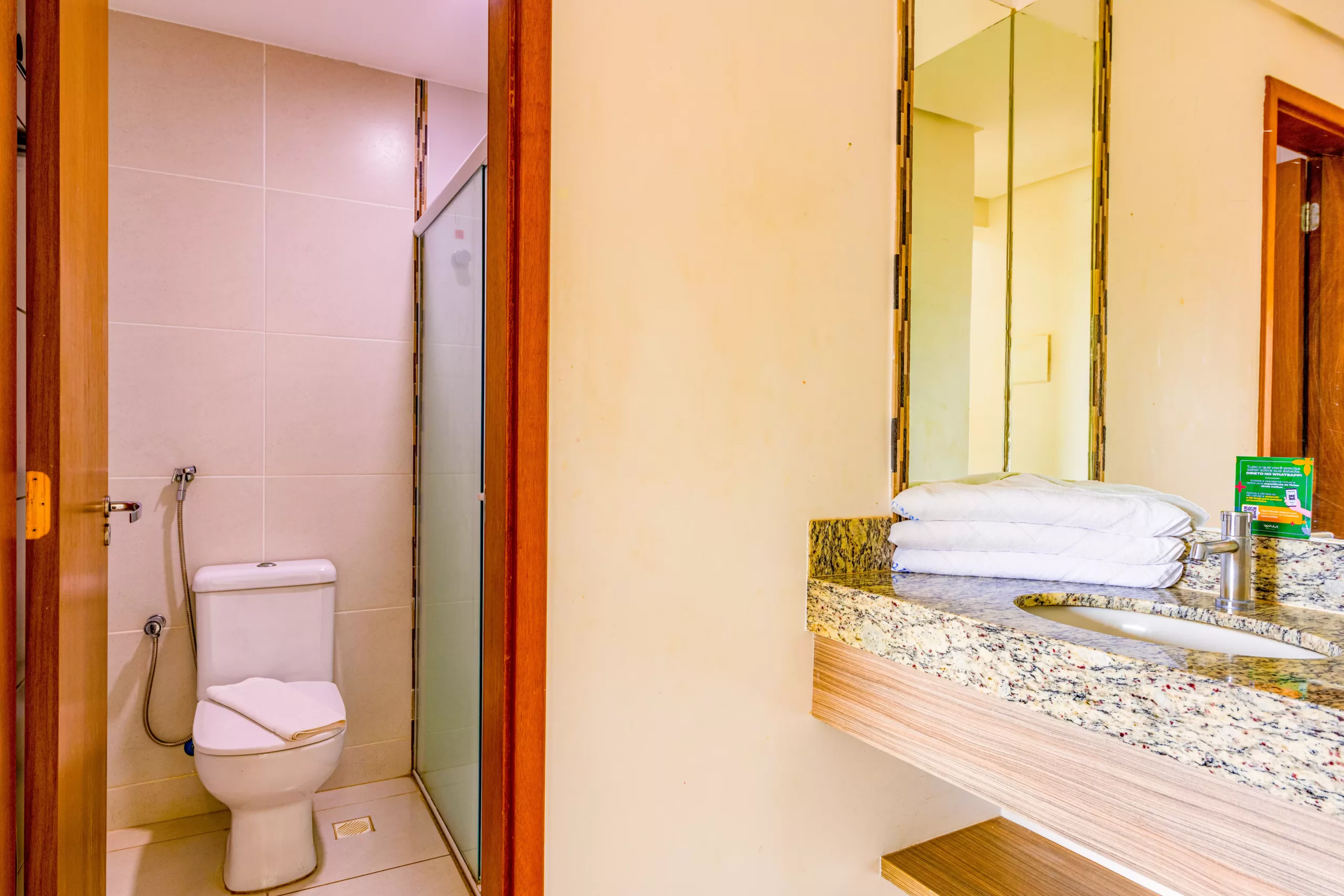 Apartamento Luxo, banheiro