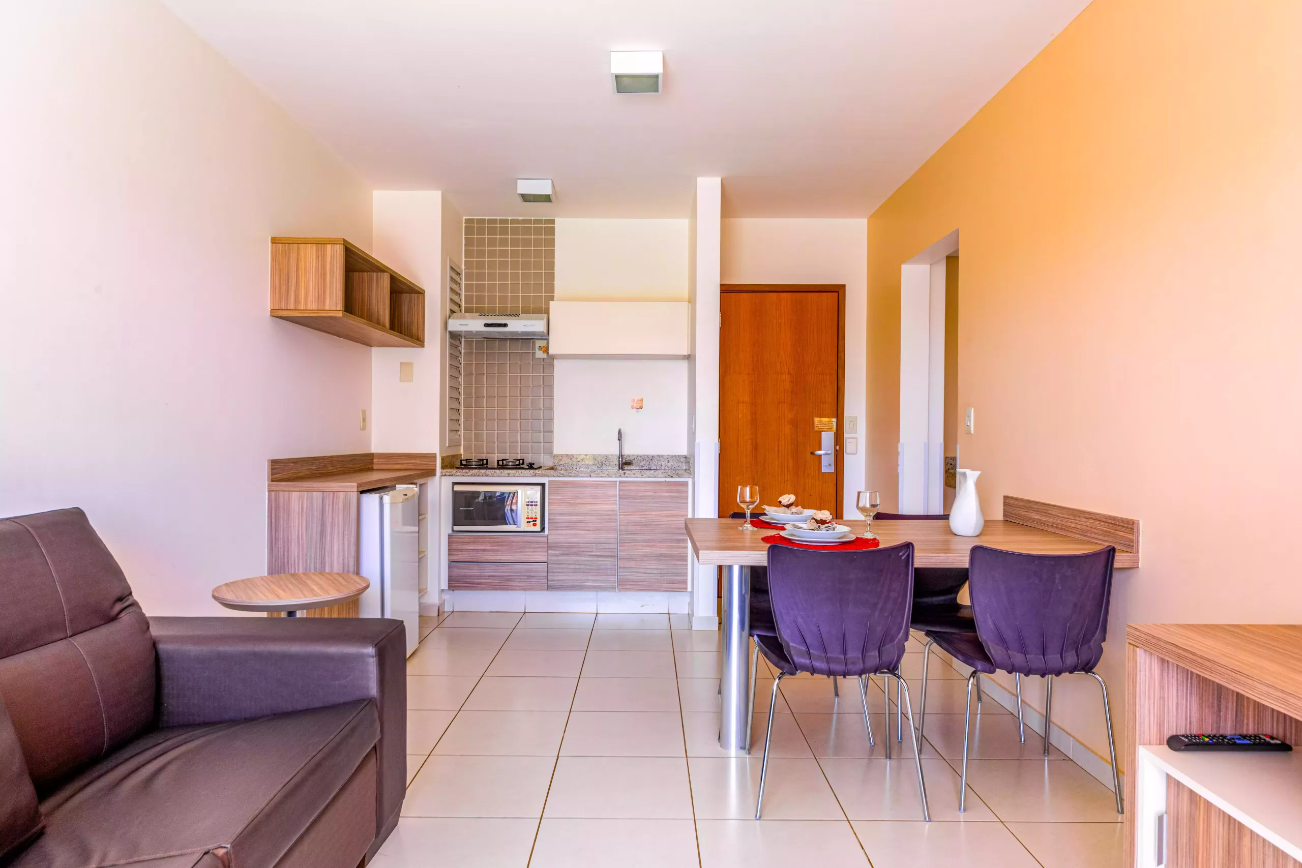 Apartamento Luxo, varanda