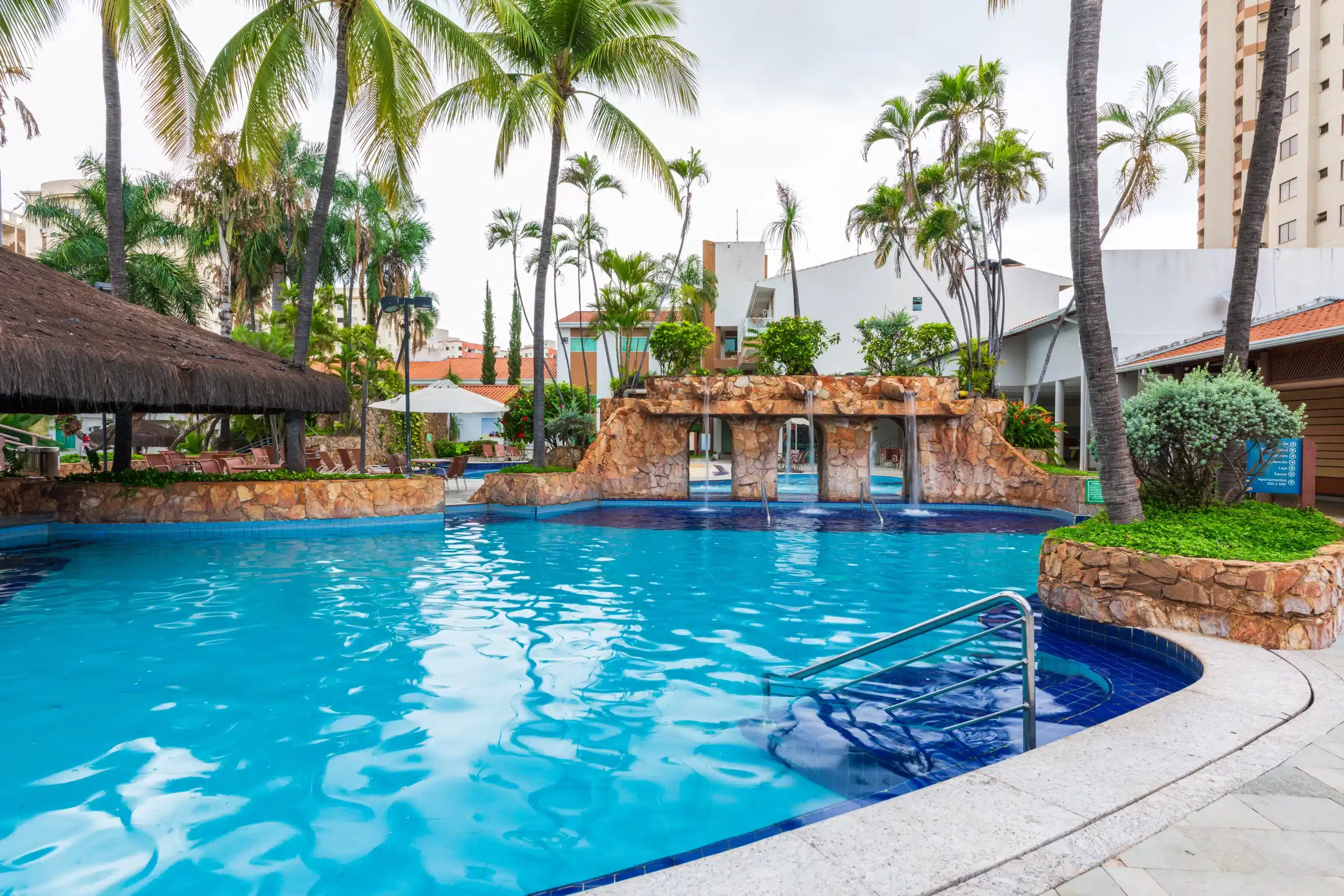 Privé Thermas, área de lazer