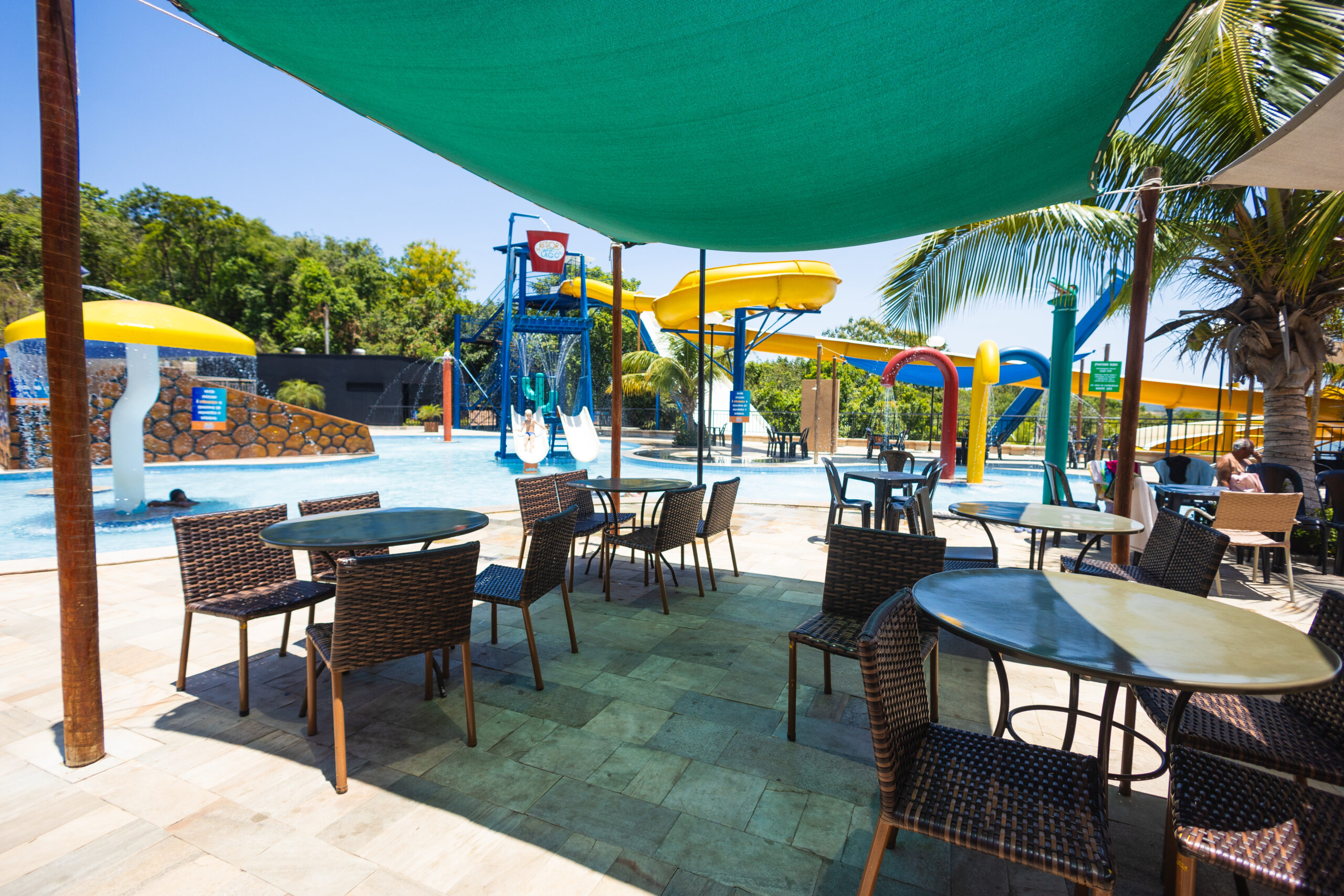 Resort do Lago, área externa